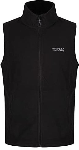 Regatta Men's Micro Fleece Bodywarmer Outdoor Gilet, White (White/Black), XXX-Large