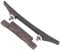 Mandoline Brücke,Mando Steg,Mandoline Bridge Zubehör, Einstellbar Palisander Mandoline String Höhe Brücke Musikinstrument Zubehör