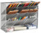 Marbrasse Netz-Schreibtisch-Organizer,Multifunktionaler Stiftehalter,Organizer Schreibtisch,Aufbewahrungs Regal für Schul und Heim Büro Bedarf (Silber)