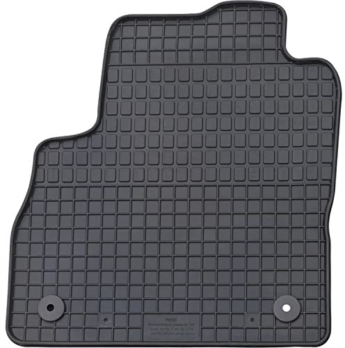 PETEX Passform Fahrer Gummimatte Premium 1-TLG schwarz