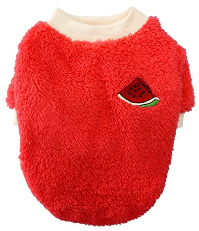 Caritierily Hundemantel Aus Wolle Pullover für kleine Hunde, gestrickter Haustier-Katzenpullover, warmes Hunde-Sweatshirt, Hunde-Winterkleidung, Welpen-Pullover Hundezubehör Online Shop
