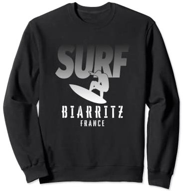 Surf Biarritz, Surfen Biarritz in Frankreich, Cool Surfer Sweatshirt