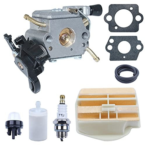 Gubeter Kit de Ajuste de carburador, Motosierra para Husqvarna 445 445E 966631718, 506450401
