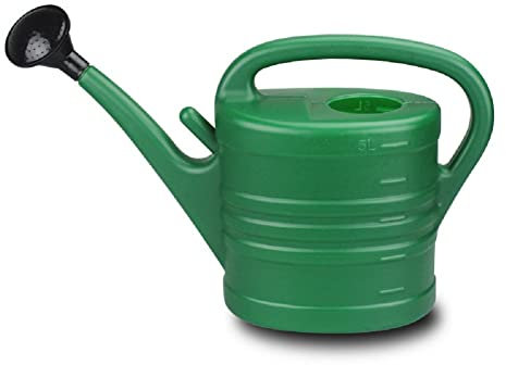 JUNYFFF Regadera De Plastico - Regadera Pequeña Eva 5 litros - Regador De Plantas - Cabezal Efecto Lluvia - Regadera Plástico para Interiores,B