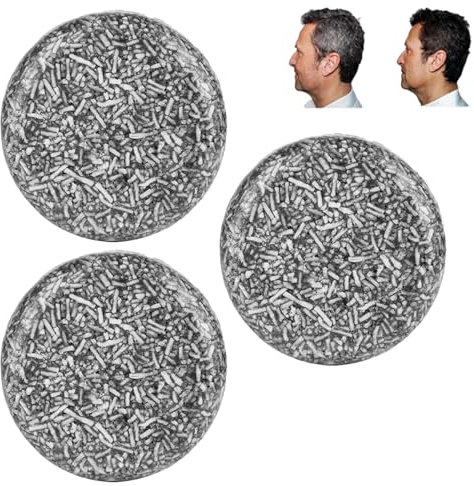 Generic Spartan Grey Hair Reverse Bar, Shampoo Bar, Restores Natural Hair Colour, 3PCS