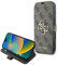 CG MOBILE Guess GUBKP16L4GMGBR Hülle für iPhone 16 Pro 6.3 braun Book 4G Metal Logo