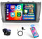 Hikity 2+64G Autoradio Navi Für Toyota Avensis T27 2008-2015 mit Wireless Carplay Android Auto Mirror Link, 9 Zoll Touchscreen Radio Android 15 mit WiFi GPS Bluetooth FM RDS EQ SWC Rückfahrkamera