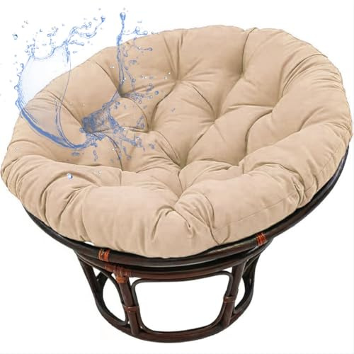 Aocase Rundes Wasserdichtes Sitzkissen Hängeschaukel Kissen Polster Autositzen und Gartenstühle Ideal für Outdoor und Indoor Einsatz in Hängehöhle Lesesessel oder Papasansessel,No13,70×70cm