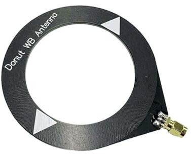Orolotay 10kHz-180MHz Donut Broadband Antenna Receiving Antenna Mini Loop Antenna