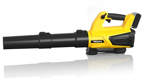 Cordless Leaf Blower Fit for Dewalt 20V/60V, 650 CFM Electric Handheld Leaf Blower with Brushless Motor Built-in Protection, Variable Speed, Turbo Mode, for Driveway Lawn Care, Yard, Snow(Tool ONLY)