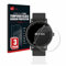 Savvies Panzer Schutz Glas für Armbanduhren (Kreisrund, ø: 40 mm) (3 Stück) 9H Hartglas, Anti-Fingerprint, Displayschutz