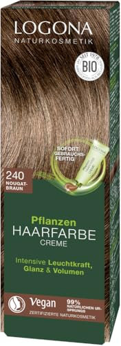 Pflanzen Haarfarbe Creme 240 nougatbraun