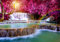 decomonkey - Papier Peint Panoramique Revetement Panoramique Mural Chute d'eau Cascade 550x250 cm - Maison Déco Tenture Murale Décoration - Art mural unique design tendance