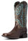 Ariat Lonestar - Stivali Western da donna, Stampa con gocce di cioccolato/leopardato, 43 EU