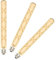 Ruihua 3 Stück E27 T30 8W Bernsteinfarbenes Glas LED Lampe Warmweiß 2700K Edison Vintage LED Filament Glühbirne(Entspricht 70W Halogenlampe) T300 700LM Retro Energie Sparen Glühbirne,300mm