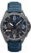 AVI-8 Herren 43mm P-51 Mustang Blakeslee Chronograph Blue Japanische Meca-Quarz Fliegeruhr mit Lederarmband AV-4077-04