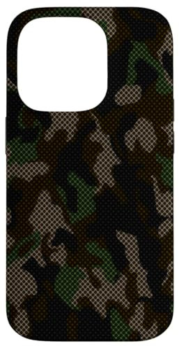 Hülle für iPhone 14 Pro Camouflage Schutzhülle Cover Army & Military Camo