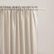 ROOM99 Vorhang mit Kräuselband Aura 140 x 230 cm Breite x Höhe Schiebegardinen Modern Curtain Wohnzimmer Schlafzimmer Hellbeige, 1 Stück