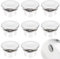 AFCJLTO Tapones de desbordamiento para Fregadero, Conjunto de 8 Anillos para Desbordamiento de Fregaderos, Tapa Redonda para Orificios, Cocina y Baño, diseño práctico