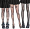 3 Paar Halloween Strumpfhose Damen, Spinnennetz Strumpfhose Damen, Skelett Spider Web Strumpfhose Damen Halloween Leggings Netzstrumpfhose Tag der Toten Kostüm Skelett Damen Karneval Strumpfhose