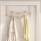 Robuster Türhaken-Organizer für Kleidung, Mäntel, Hüte, Gürtel und Handtücher, Wandgarderobe für Tür