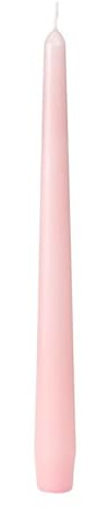 100x Duni Leuchterkerzen, getaucht 245 x Ø 22 mm 7,5 Std. Mellow Rose Paraffin/Stearin Mix