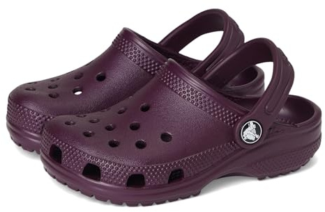 Crocs Unisexe Enfant Classic Clog T Sabots, Plush Plum, 20/21 EU