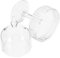 Vaguelly 1/12 Scale Miniature Cake Dessert Plate for Doll House Glass Child-safe Design