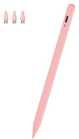 Stylus Pen für Android Touch Screens, Kenkor POM Feder Stift für Tablet, Type-C Touch Pen, Tablet Stift Kompatibel mit Samsung/Huawei/Mi/Vivo und Anderen Android Smartphone und Tablet Geräten (Rosa)