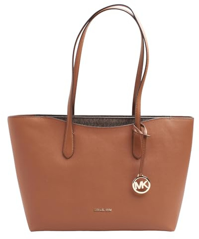 Michael Kors Schultertasche aus braunem Leder
