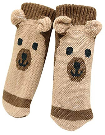 UrsoKuz Furniture Protectors, Chair Table Leg Sockss with Fancy Bear Design, Hardwood Tile Floors Protection, 24Pcs