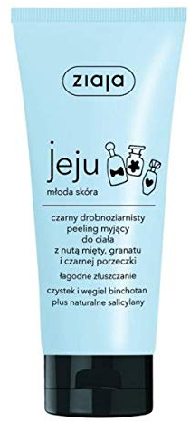 Ziaja JEJU line (schwarzes Peeling)