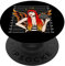 Bad Angel Mugshot Prison Jail Lock-Up Police Red Christmas - PopSockets Ausziehbarer Sockel und Griff für Smartphones und Tablets