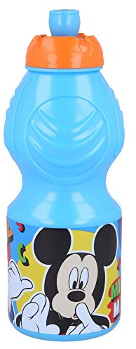 Stor 8412497501328Sport Bouteille d'eau, capacité 400 ml, Mickey Cool été