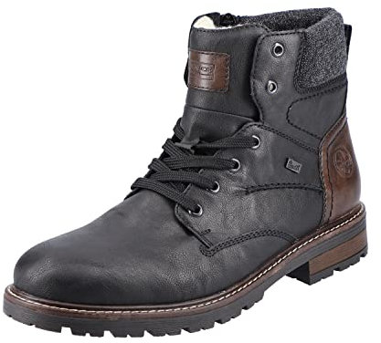 Rieker Herrenschuhe Stiefel Warmfutter Schwarz Freizeit, Schuhgröße:43 EU