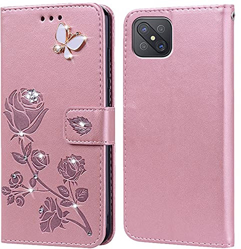 Hülle für Oppo Reno 4Z 5G/Reno 4 Z 5G Handyhülle,Klappbar Tasche Case,Standfunktion,Kartenfach,Silikon Bumper,Stoßfeste Schutzhülle Cover für Oppo Reno 4Z 5G/Reno4 Z 5G