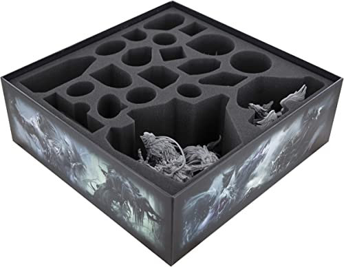 Feldherr Schaumstoff-Set kompatibel mit Tainted Grail: Der Niedergang Avalons - Monsters of Avalon: Past and Future - Brettspielbox
