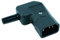 IEC Right Angle Cable Plug Power Connector PC Mains 3 Poles 90 Degrees Rewireable Screw Terminals Hobby DIY Electronics Electrical
