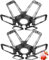 TASINUO Garagenlampe LED Werkstattlampe 185W 2 Stück, 18500LM 7000K LED Werkstatt Deckenleuchte, Verformbar 6+1 Paneelen Kellerlampe, E27 Hallenstrahler für Garage Werkstatt Lager Keller Gym