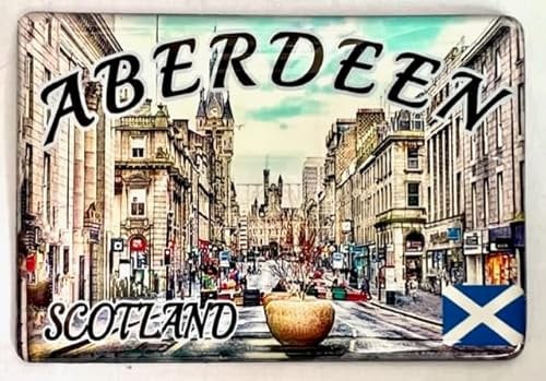 Aberdeen Scotland Aberdeen Souvenir Aberdeen Fridge Magnet Aberdeen Gift