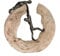 Casablanca Design Skulptur Team Work kletterndes Paar Höhe 30 cm Breite 29 cm Bronzeoptik Mango Holz Baumscheibe Wohnzimmer Skulpturen Deko Modern