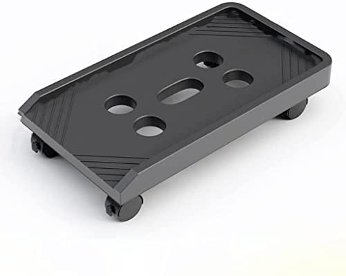 BAtlam Computer-Tower-Ständer, mobiler PC-Boden, 4 rollende Lenkrollen, unter dem Schreibtisch, Desktop-CPU-Wagen (Color : D, Size : One) (D One)