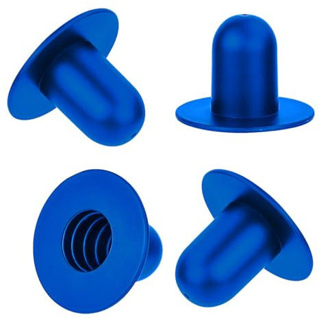 4 tapones de pared de repuesto para bomba de piscina, tapones de pared de repuesto para piezas de piscina Intex y Bestway (azul)