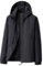 Ynport Crefreak Veste de Pluie Imperméable en Plein Air Pour Hommes Respirante Anti Salissure Randonnée Imperméable Coupe Vent Imperméable Avec Capuche Amovible et Poche Zippée， Noir， L