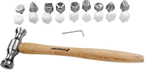 PAULIMOT Hammer-Set mit 18 auswechselbaren Einsätzen
