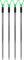 normani 4er Set Teleskop Rutenhalter 75-135 cm Rutenauflage Rutenständer Schnurlaufkerbe U-Auflage Farbe Oliv
