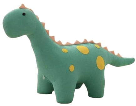 LOVIVER Dinosaurier-Hocker, Ottomane, kreatives Ornament, Fußstütze, Kinderhocker, Fußhocker, Freizeithocker für Zuhause, Schlafzimmer, Büro, Nachttisch, Tür, GRÜN