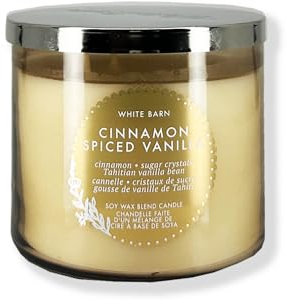 3-Docht Duftkerze CINNAMON SPICED VANILLA 411 g - Original BBW