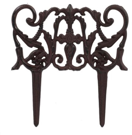 Antikas - Einzäunung zur Einfriedung f. Rasenkante, Grünanlagen, Gartenteich, Beet Stecker