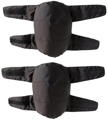 rockible Motorrad-Knieschützer, Kniewärmer, Daunenfüllung, Winddicht, warme Knieorthese, Knie-Ärmel für Motocross, Skifahren, Fahrrad, Damen und Herren
